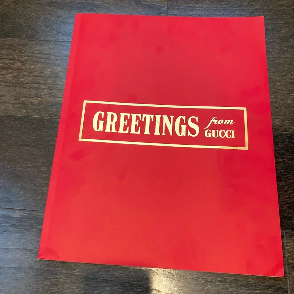 Gucci Wrapping Paper Book